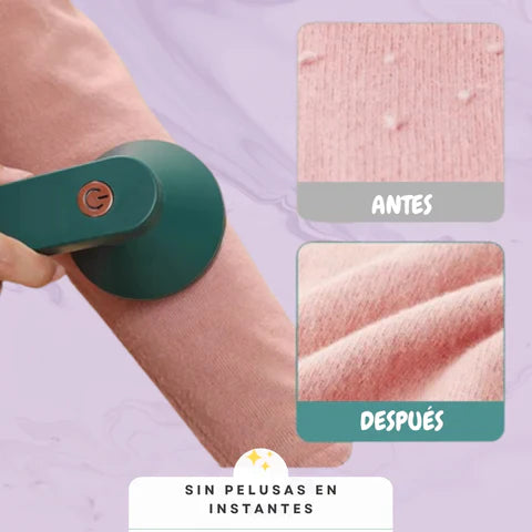 ✨ REMOVEDOR DE PELUSAS PRO – ELÉCTRICO, RECARGABLE E INALÁMBRICO ✨