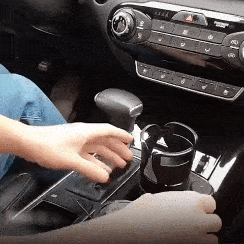 🚗 PORTAVASOS INTELIGENTE – ORGANIZA TU AUTO Y OLVÍDATE DE LOS DERRAMES