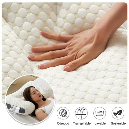 Almohada Ortopédica Hipoalergénica Premium