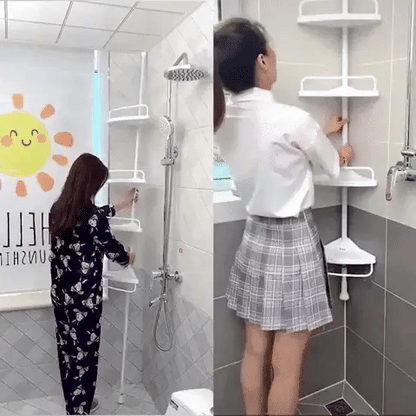 🚿 ESQUINERO ORGANIZADOR DE BAÑO SPACE™ – APROVECHA CADA RINCÓN ✨
