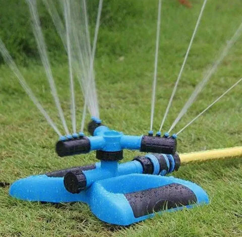 💦 REGADOR GIRATORIO AUTOMÁTICO 360° – EFICIENCIA Y PRECISIÓN PARA TU JARDÍN – AQUATWIST DUO