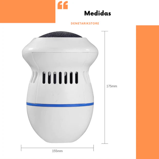 👣 REMOVEDOR DE CALLOS ELÉCTRICO – PIES SUAVES SIN IR AL SALÓN