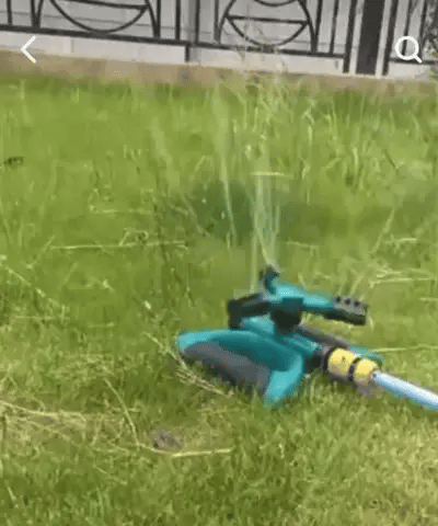 💦 REGADOR GIRATORIO AUTOMÁTICO 360° – EFICIENCIA Y PRECISIÓN PARA TU JARDÍN – AQUATWIST DUO