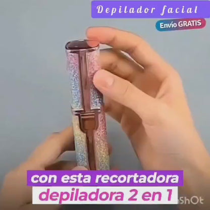✨ FLAWLESS DEPILADOR FACIAL PORTÁTIL 2 EN 1 – SUAVIDAD Y PRECISIÓN AL INSTANTE ✨